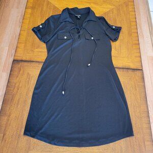 Enfocus Black Shirt Dress